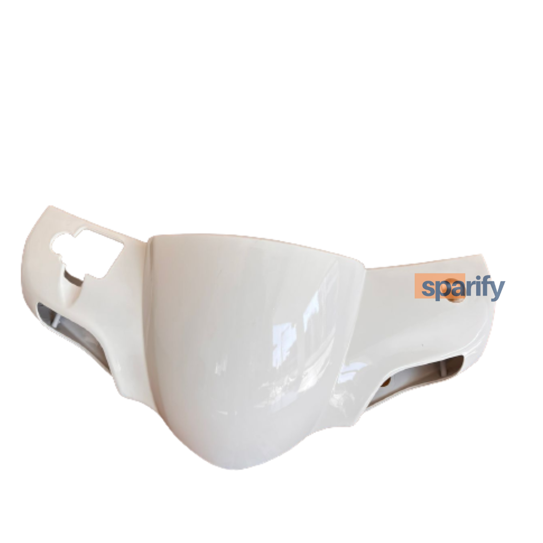 Aprilia handlebar cover (visor ) white