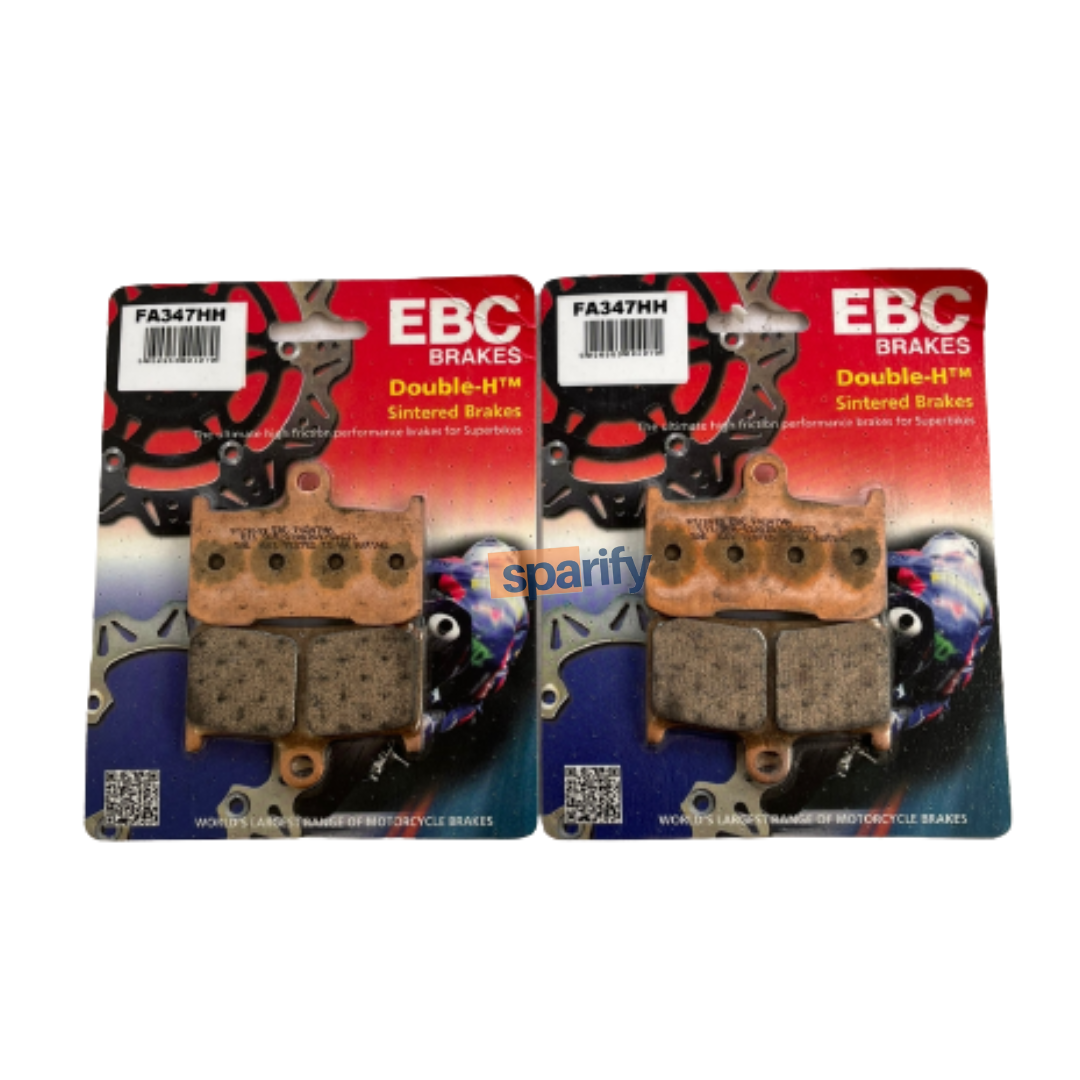 Kawasaki Z900 / Z800ABS (2013-2016) EBC brake pads double sintered (set of 3)