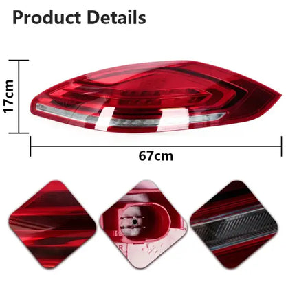 For Porsche Panamera 970 2014-2016 Car LED Tail Light Rear Lamp 97063143102 97063143101 97063143103 97063143104 97063143105