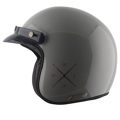 Retro Jet Euro Globe Helmet