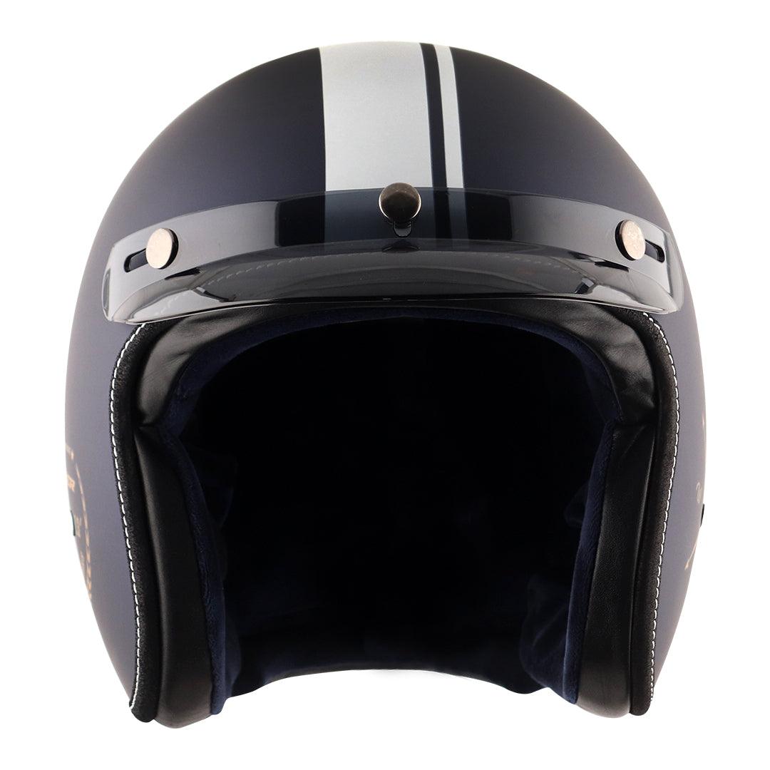 Retro Jet Euro Globe Helmet