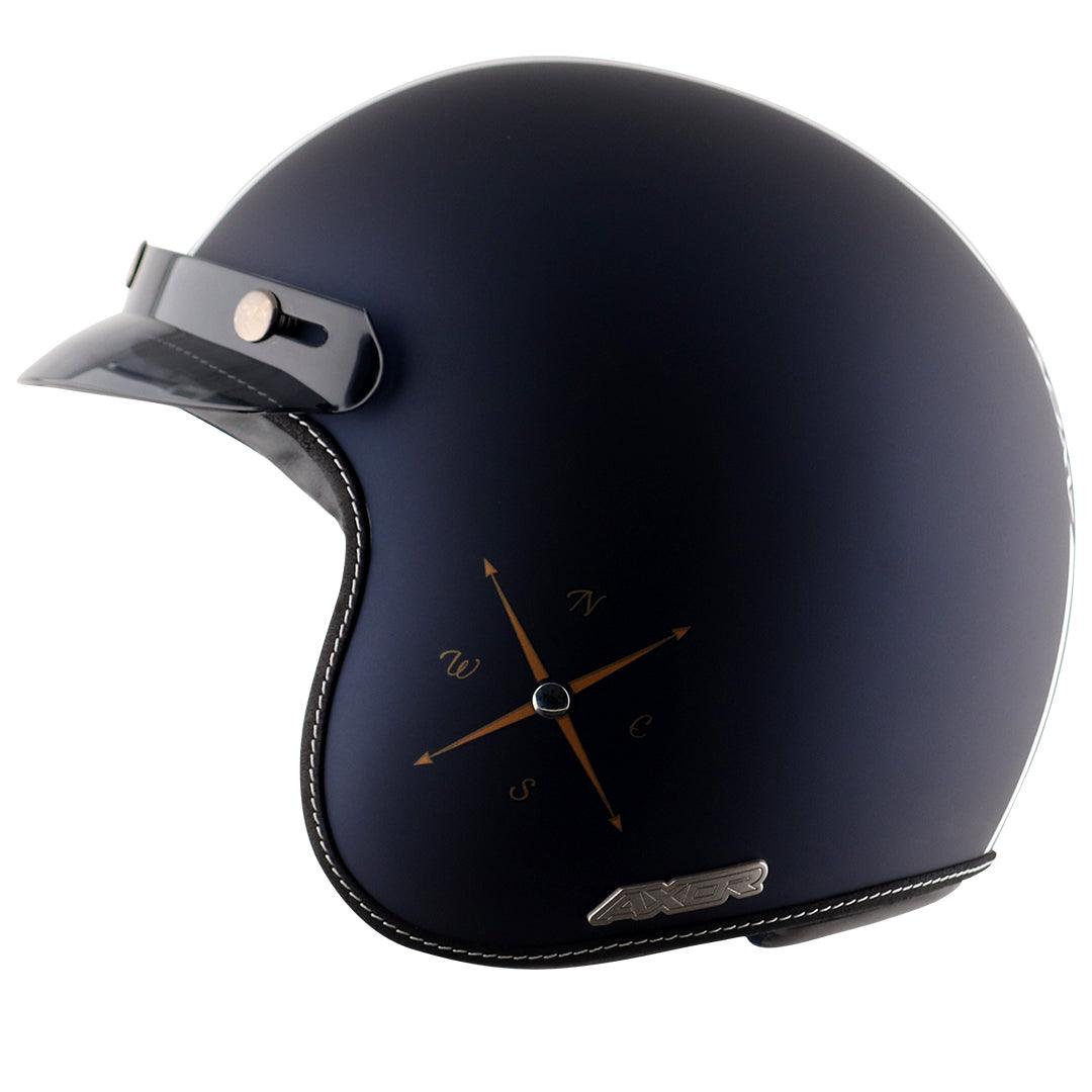 Retro Jet Euro Globe Helmet