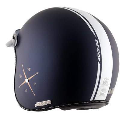 Retro Jet Euro Globe Helmet