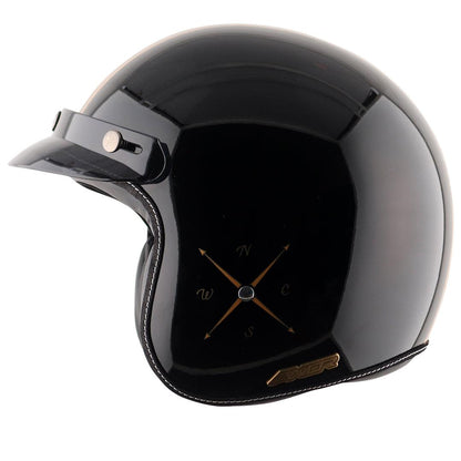 Retro Jet Euro Globe Helmet