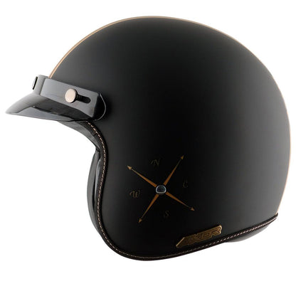 Retro Jet Euro Globe Helmet