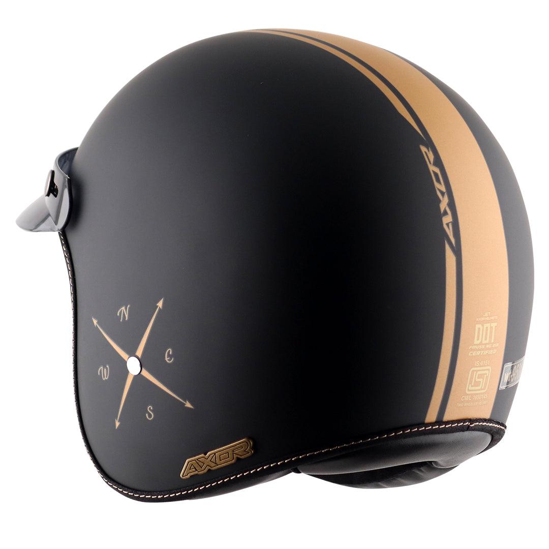 Retro Jet Euro Globe Helmet