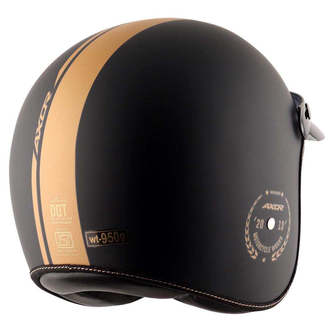 Retro Jet Euro Globe Helmet