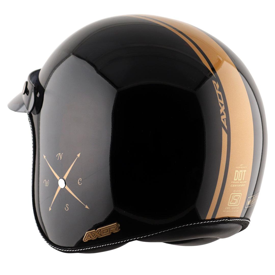 Retro Jet Euro Globe Helmet