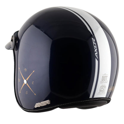 Retro Jet Euro Globe Helmet