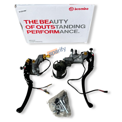 BREMBO RCS  HYDRAULIC CLUTCH AND BRAKE LEVER SET - BIG CAN ( SINGLE SIDE) - REPLICA