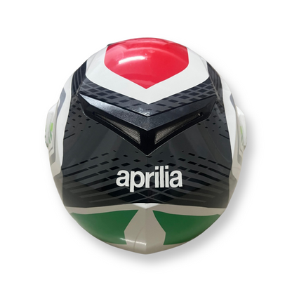 Aprilia race crux helmet - WHITE ( ORIGINAL)