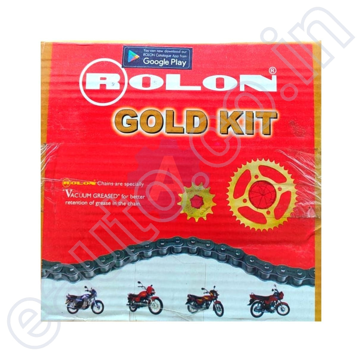 ROLON Chain Sprocket Kit (For Bajaj Discover 100T/ 125T)