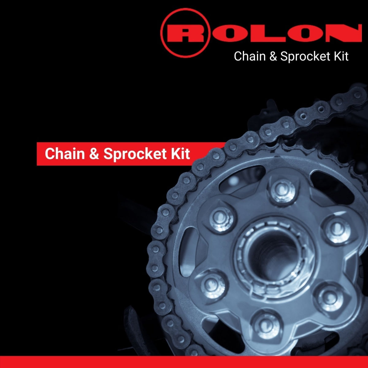 Rolon Chain Sprocket Kit for Bajaj Dominar 250(6Hole|46T-14T-120L)