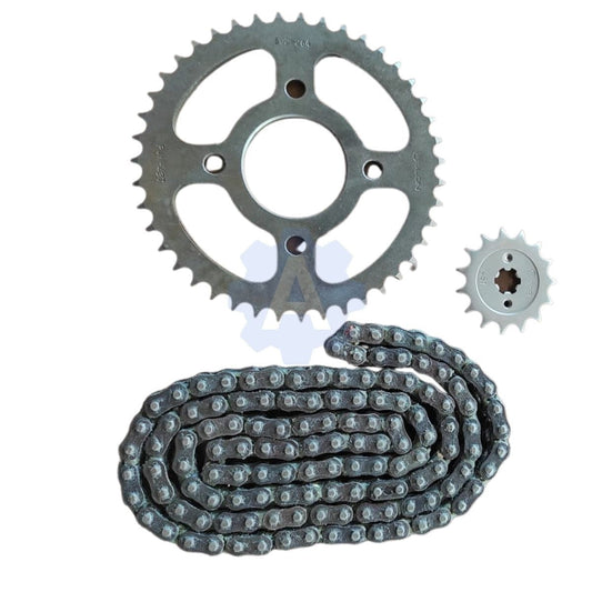 ROLON Chain Sprocket Kit (For Bajaj Pulsar 135 LS - 2017 Model)