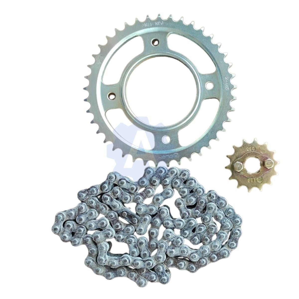 ROLON Chain Sprocket Kit (For Honda CB Shine Heavy Duty/ CB Shine SP/ Shine Old)