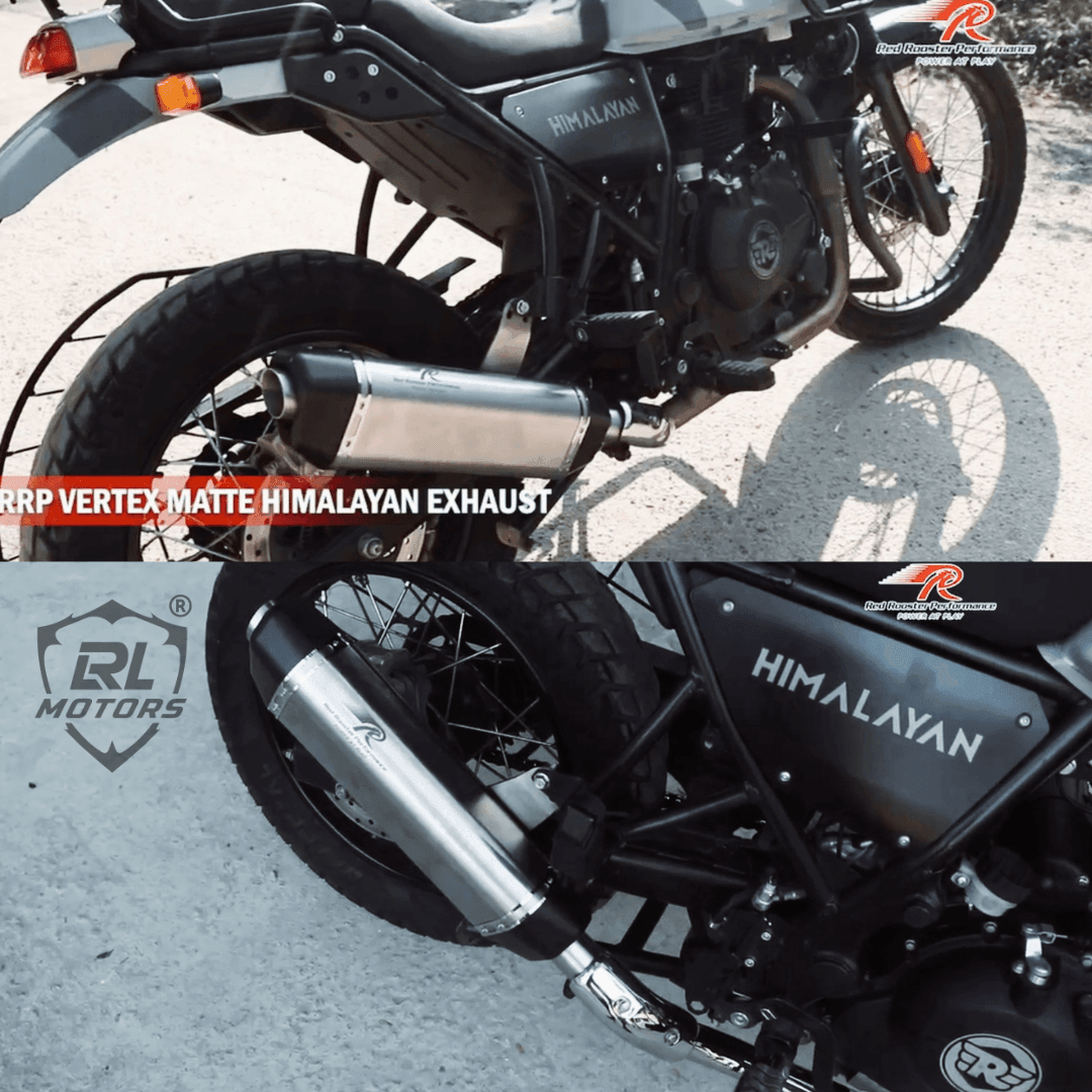 Royal Enfield Himalayan Red Rooster Performance Vertex