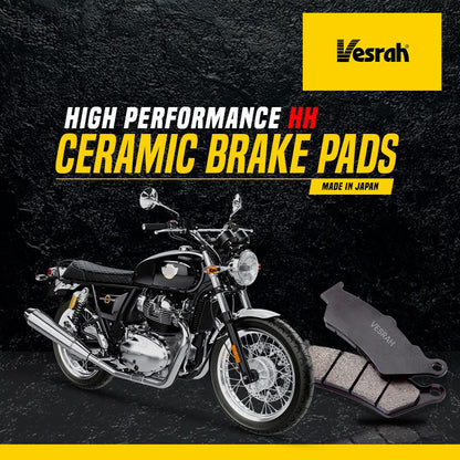 RE Interceptor 650 front  brake pad by vesrah ( Ceramic)