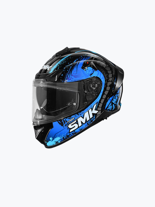 SMK TYPHOON  REPTILE GRPS GL255 BLK BLUE