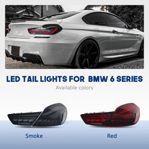 Taillights for BMW 6 Series F06 F12 F13 2010-2017 LED Tail Light Modified M6 LED Styling Tail Lamp Assembly Brake Signal GTR