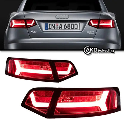 Taillights Styling Parts for Audi A6 C6 Tail Light 2008-2012 LED Rear Lamp LED DRL Assembly Upgrade