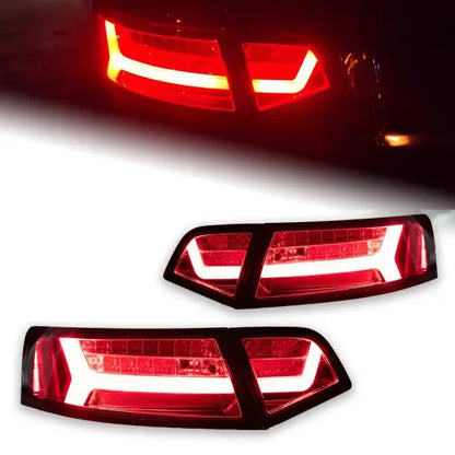 Taillights Styling Parts for Audi A6 C6 Tail Light 2008-2012 LED Rear Lamp LED DRL Assembly Upgrade