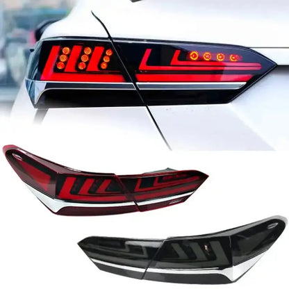 Toyota Camry LED Tail Light 2018-2021 Camry Rear Fog Brake Turn Signal