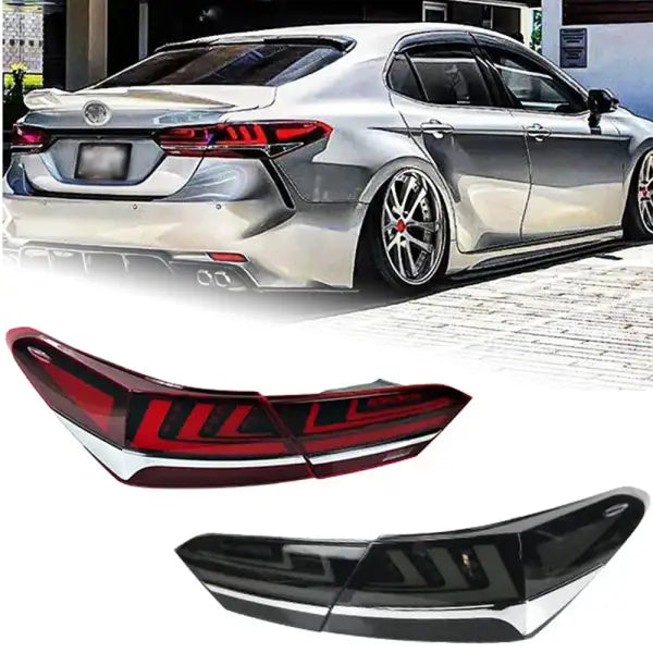 Toyota Camry LED Tail Light 2018-2021 Camry Rear Fog Brake Turn Signal