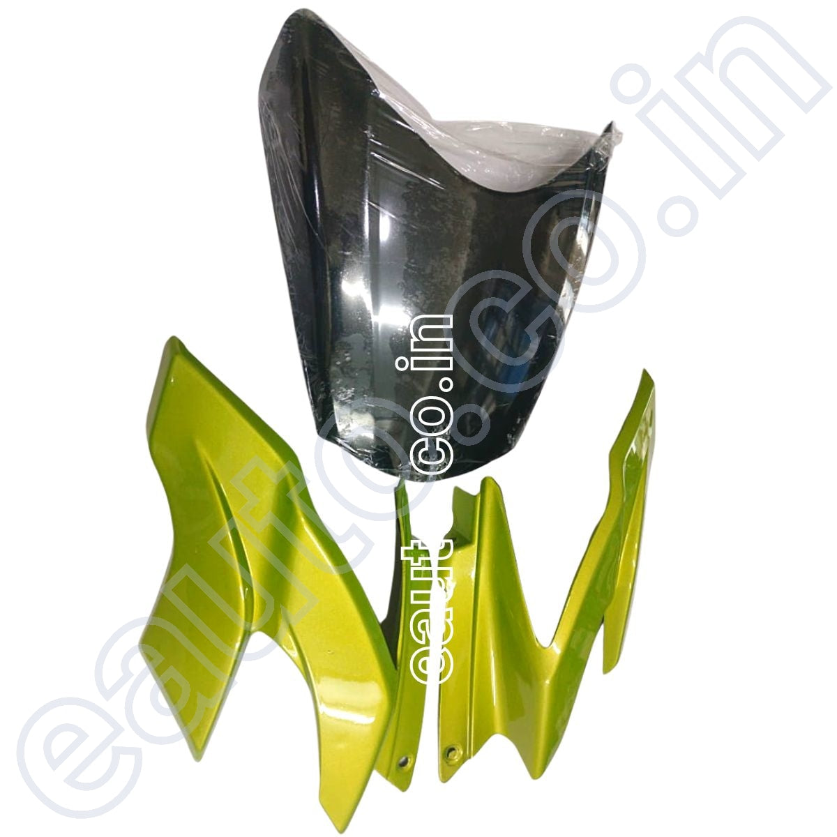 Visor for TVS Apache RTR 160 New Model | RTR 180 New Model | Green | Front Fairing or Doom