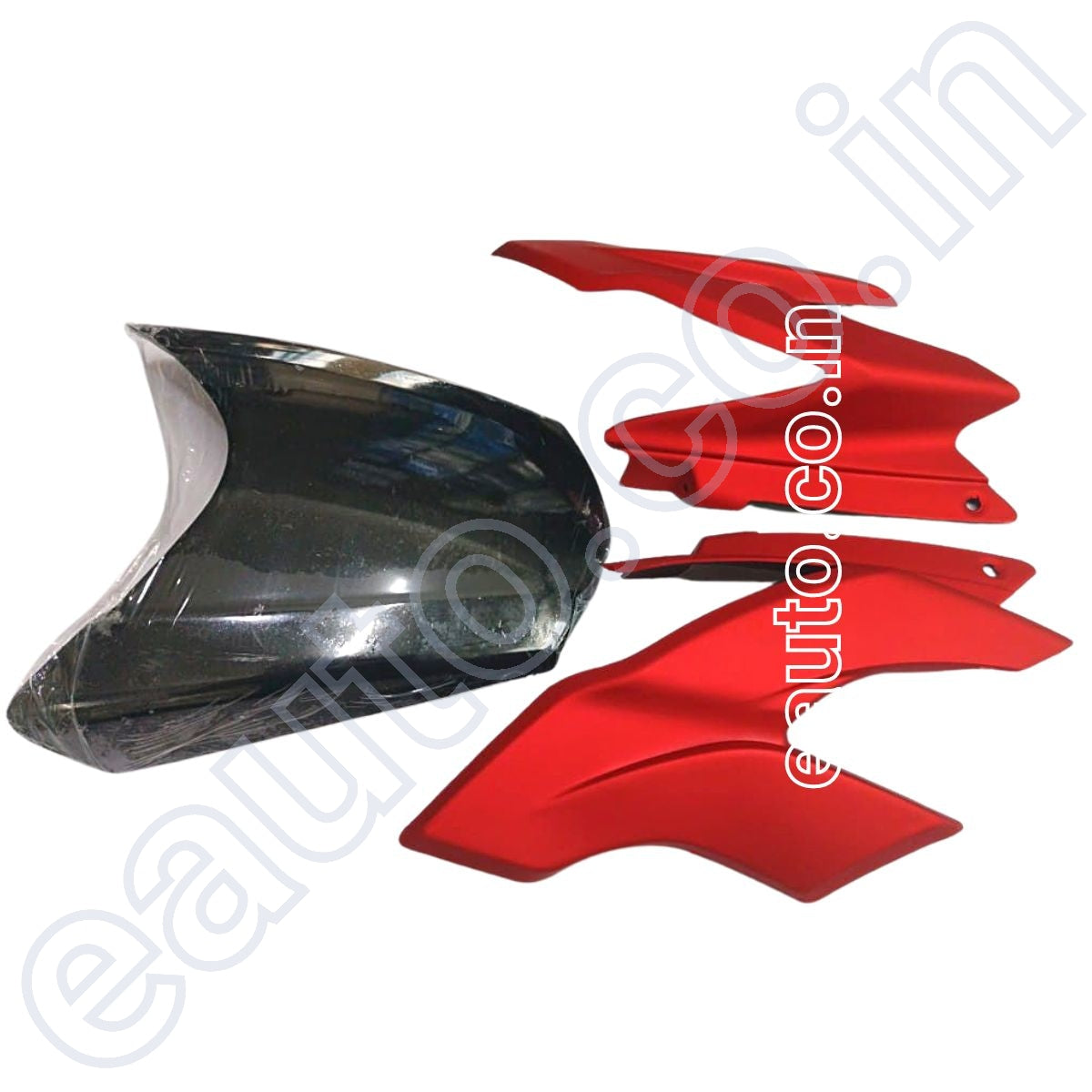 Visor for TVS Apache RTR 160 New Model | RTR 180 New Model | Matt Red | Front Fairing or Doom