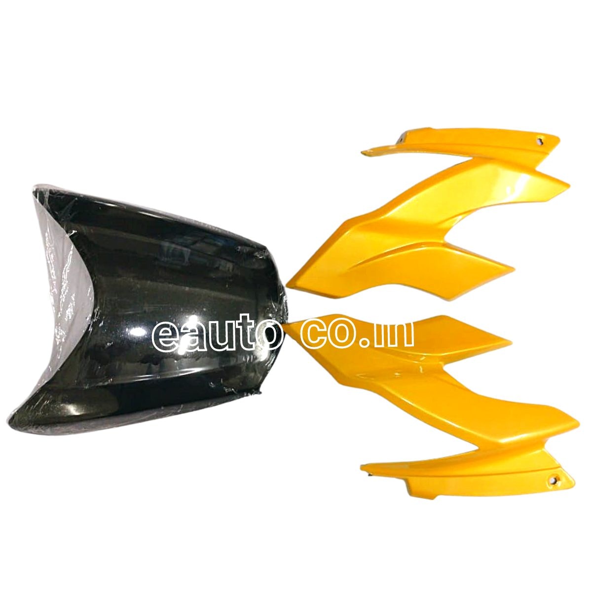 Visor for TVS Apache RTR 160 New Model | RTR 180 New Model | Yellow | Front Fairing or Doom