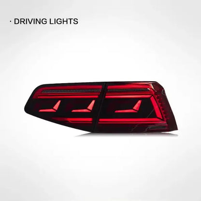 For Volkswagen Jetta 2015-2020 Car Animation LED Trailer Lights Tail Lamp Rear DRL Signal Automotive Plug and Play