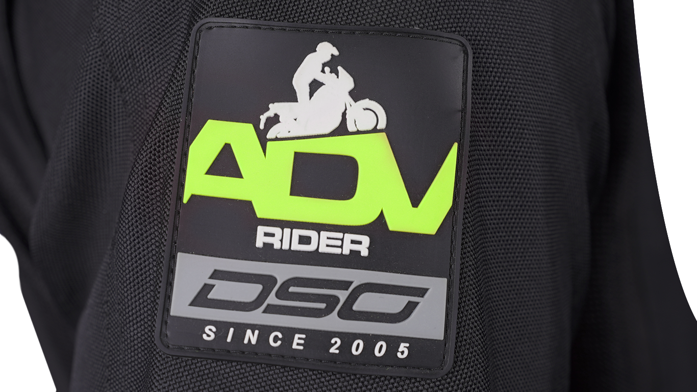 DSG Adv Riding Jacket Black Yellow Fluo