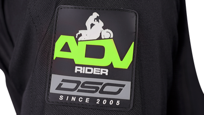 DSG Adv Riding Jacket Black Yellow Fluo